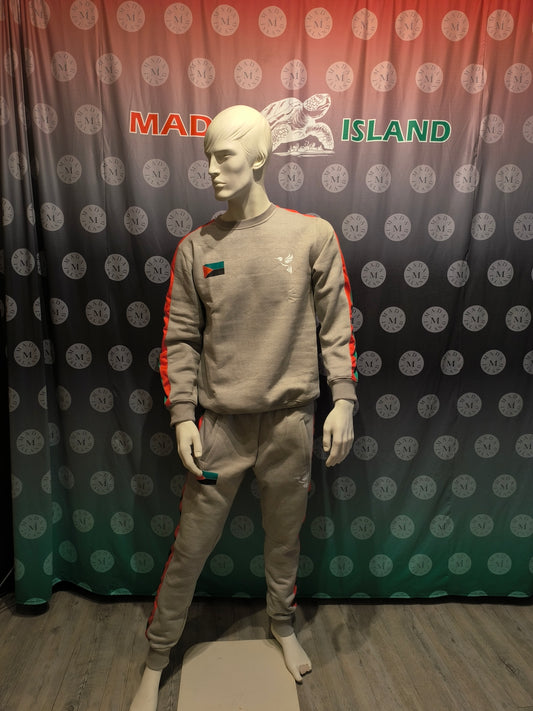 Survetement Martinique mixte , 3 couleurs dispo Noir, Gris Perle , Kaki