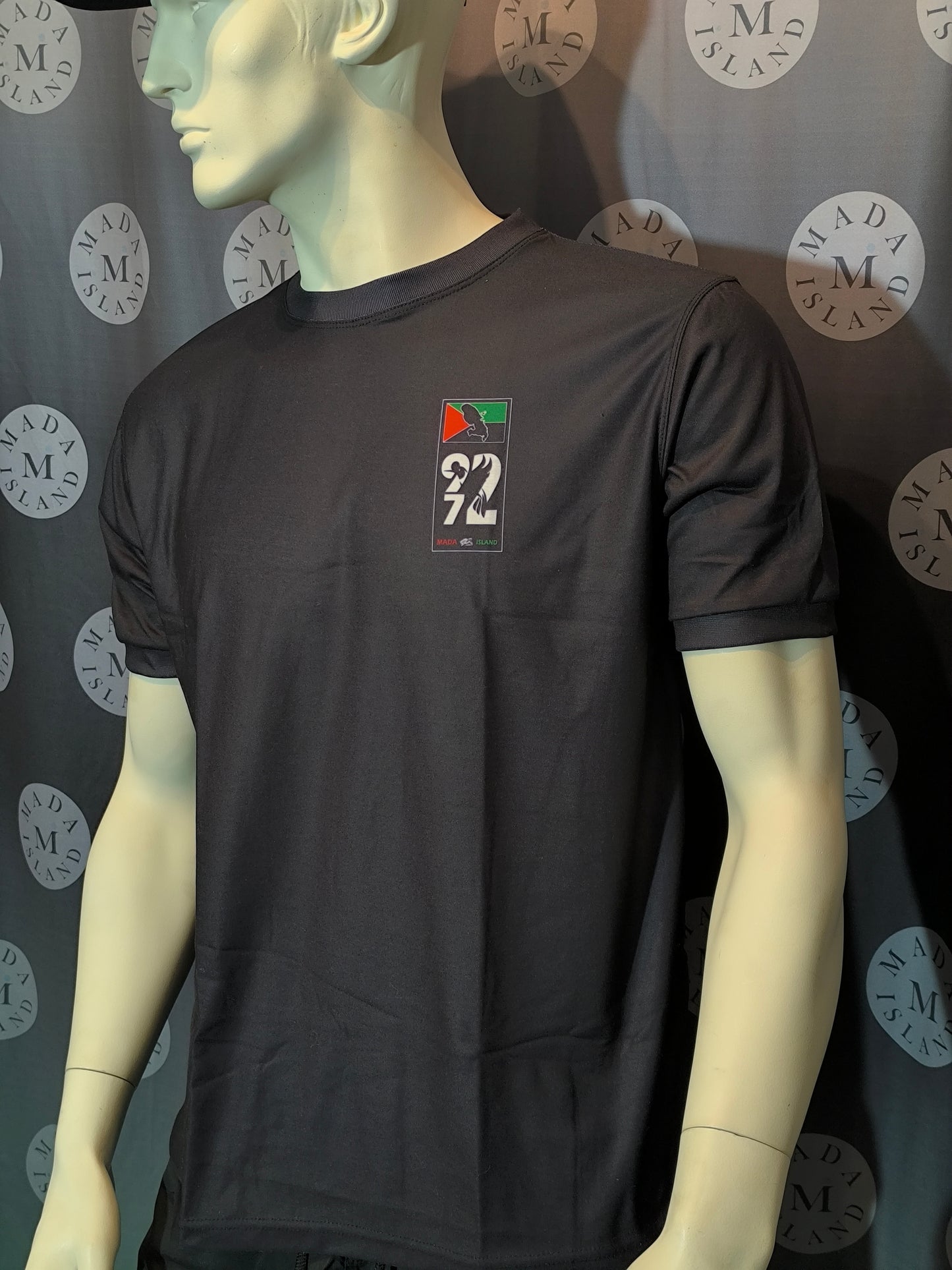 T-shirt Martinique 972 Noir ou Rouge