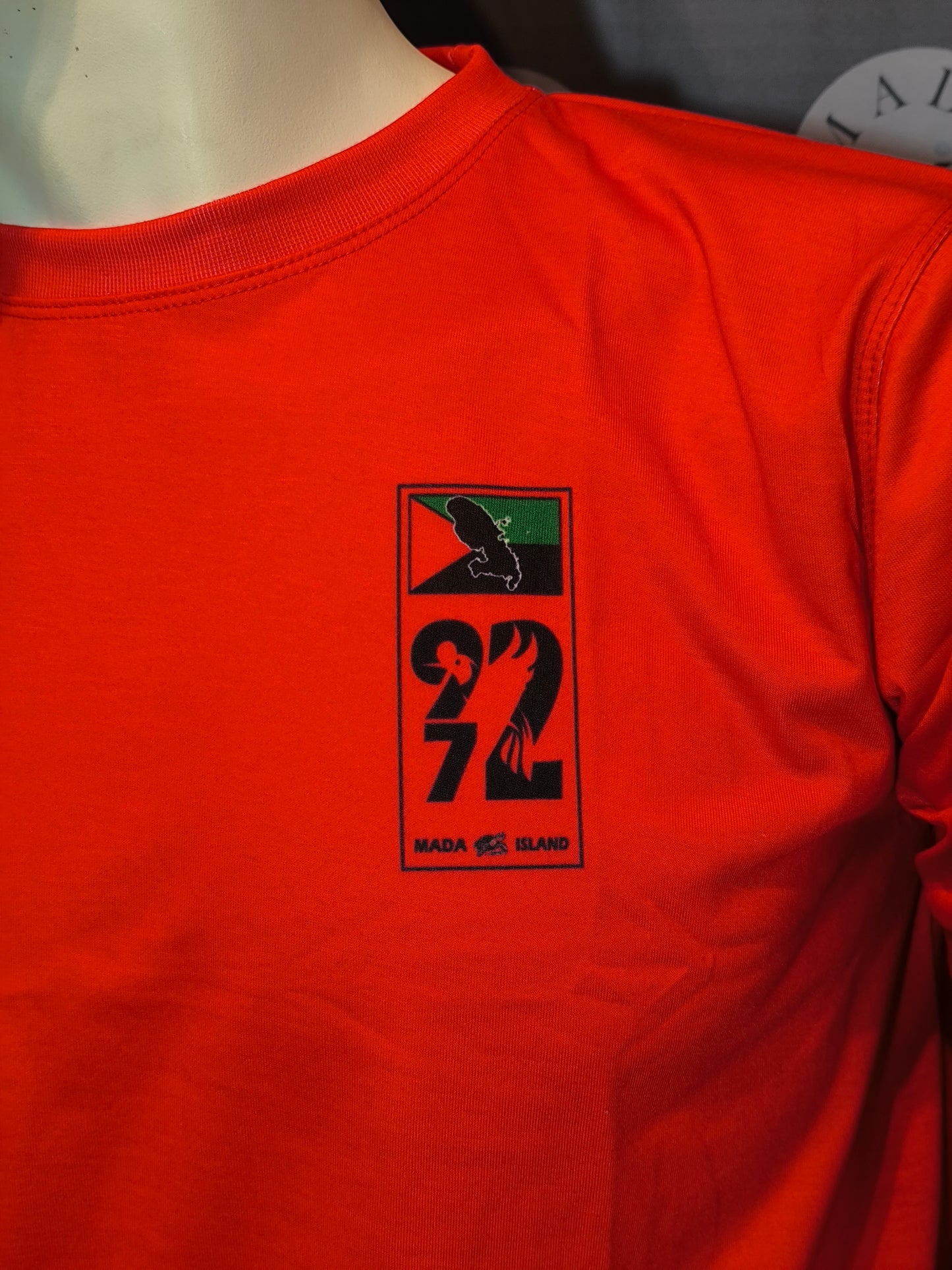 T-shirt Martinique 972 Noir ou Rouge
