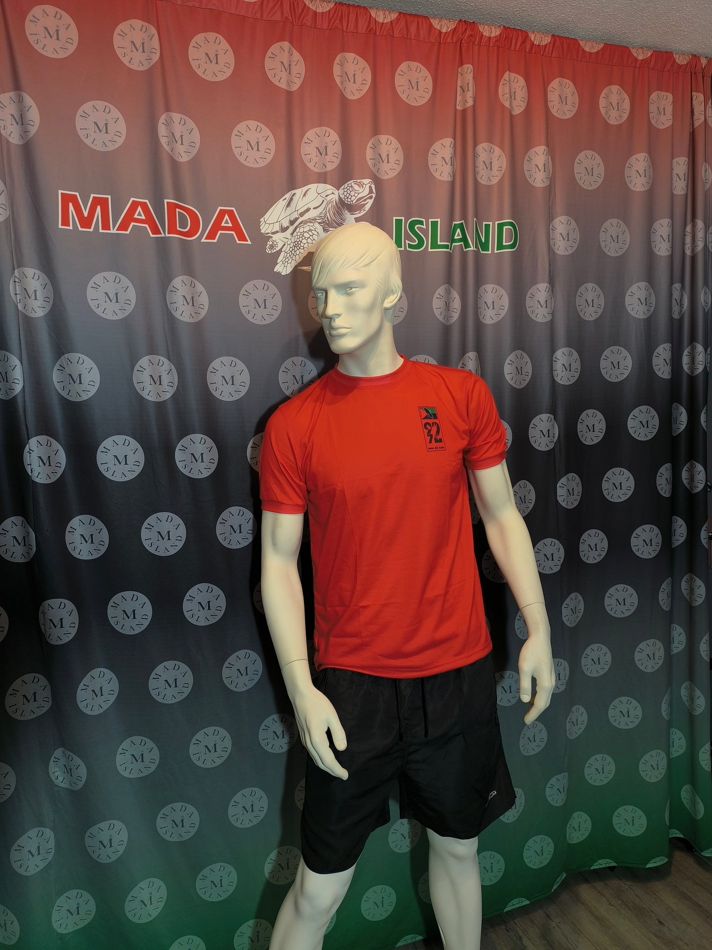 T-shirt Martinique 972 Noir ou Rouge