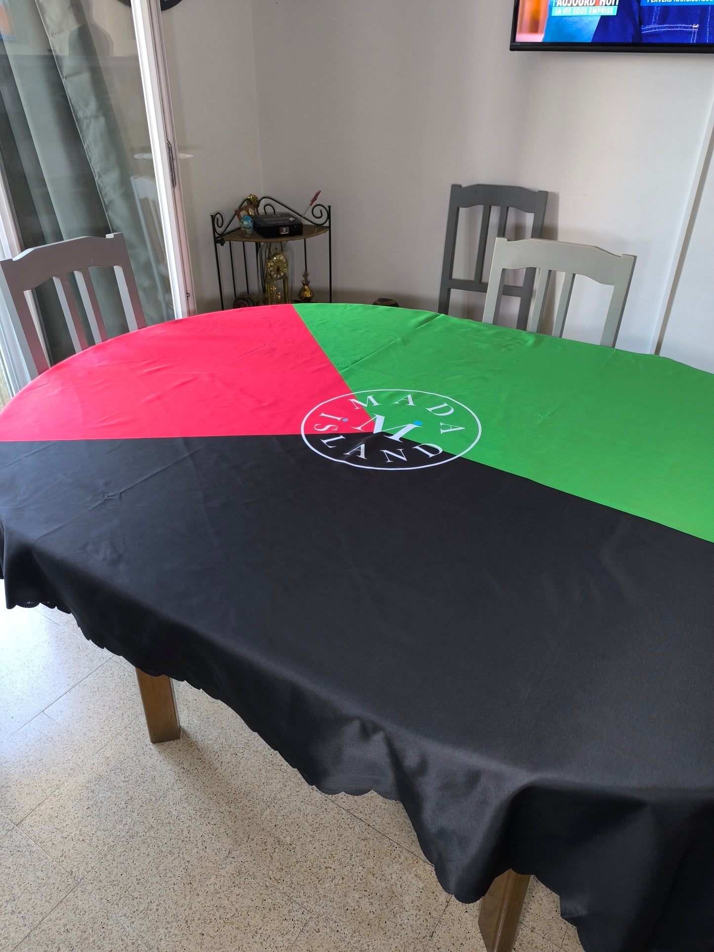 Nappe ronde et rectangulaire Drapeau Martinique