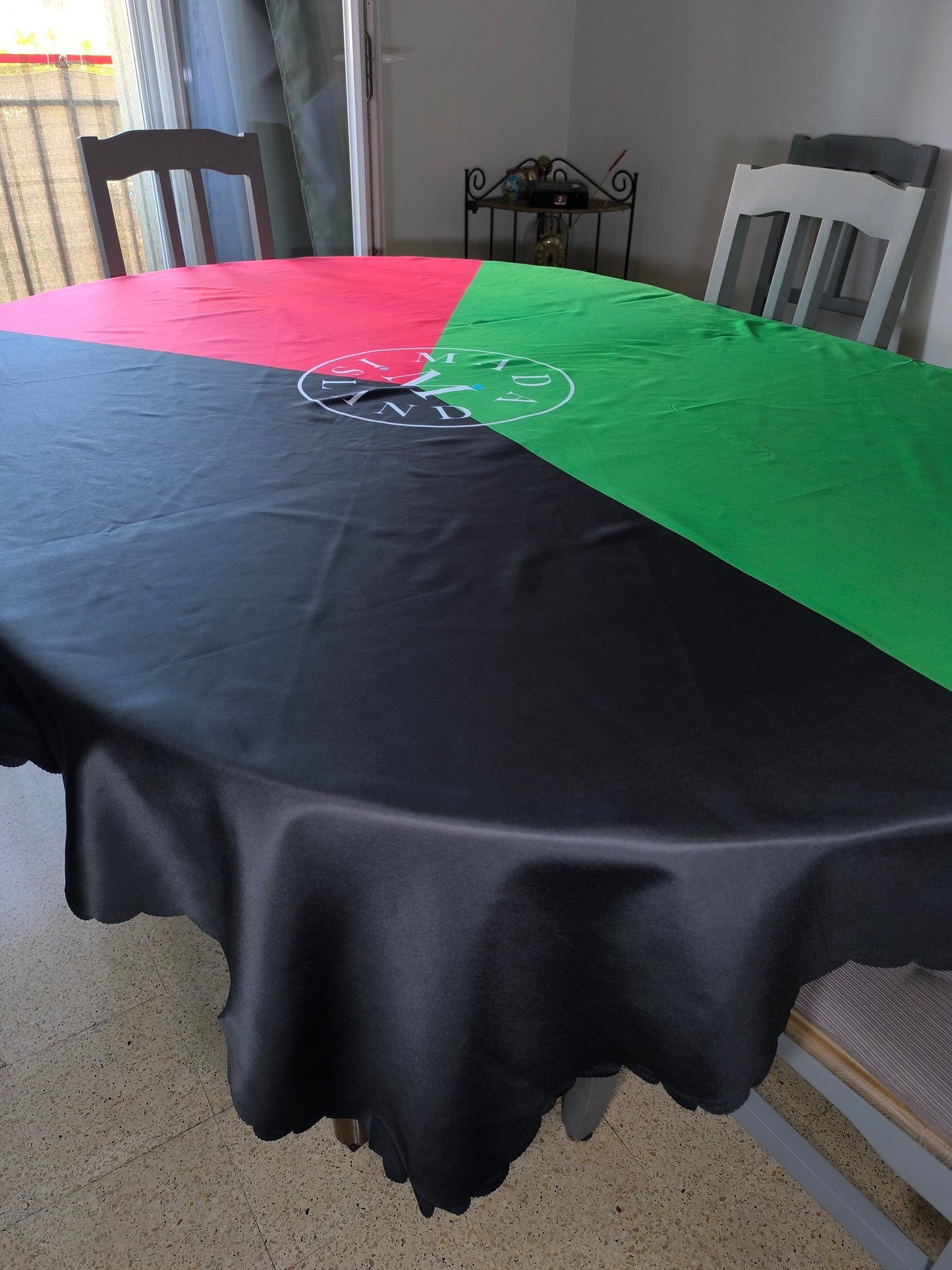 Nappe ronde et rectangulaire Drapeau Martinique