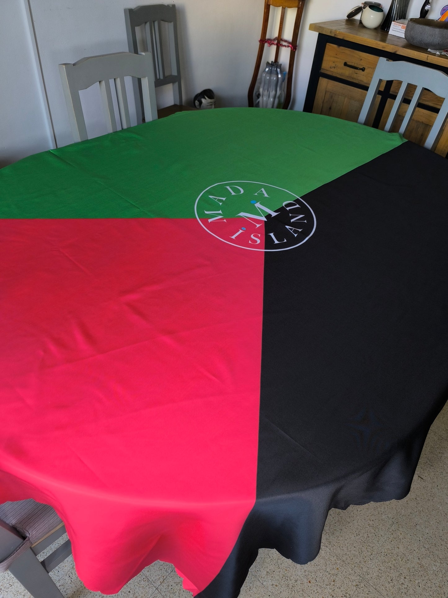 Nappe ronde et rectangulaire Drapeau Martinique