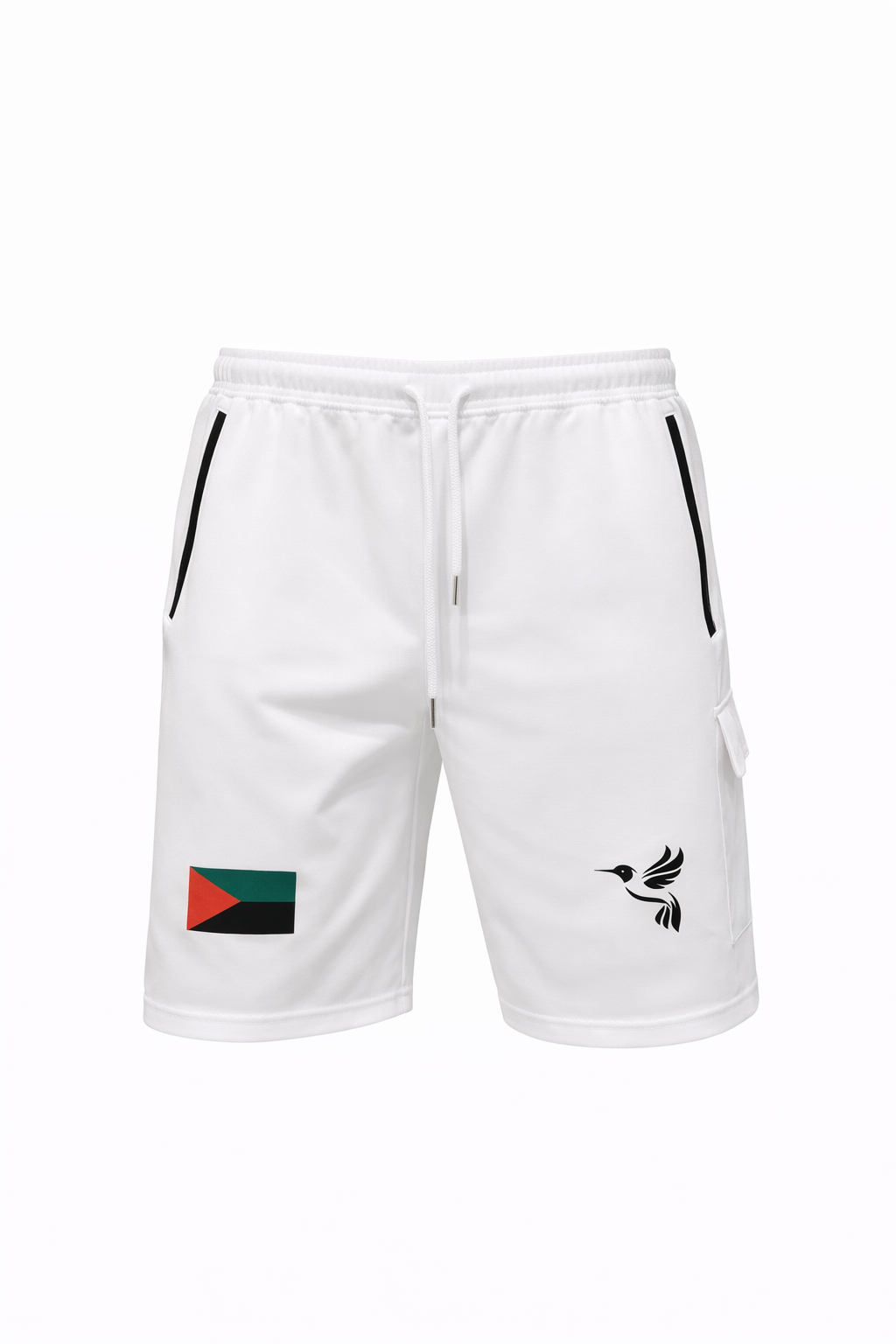Short MADA ISLAND – Style Tropical Premium Blanc
