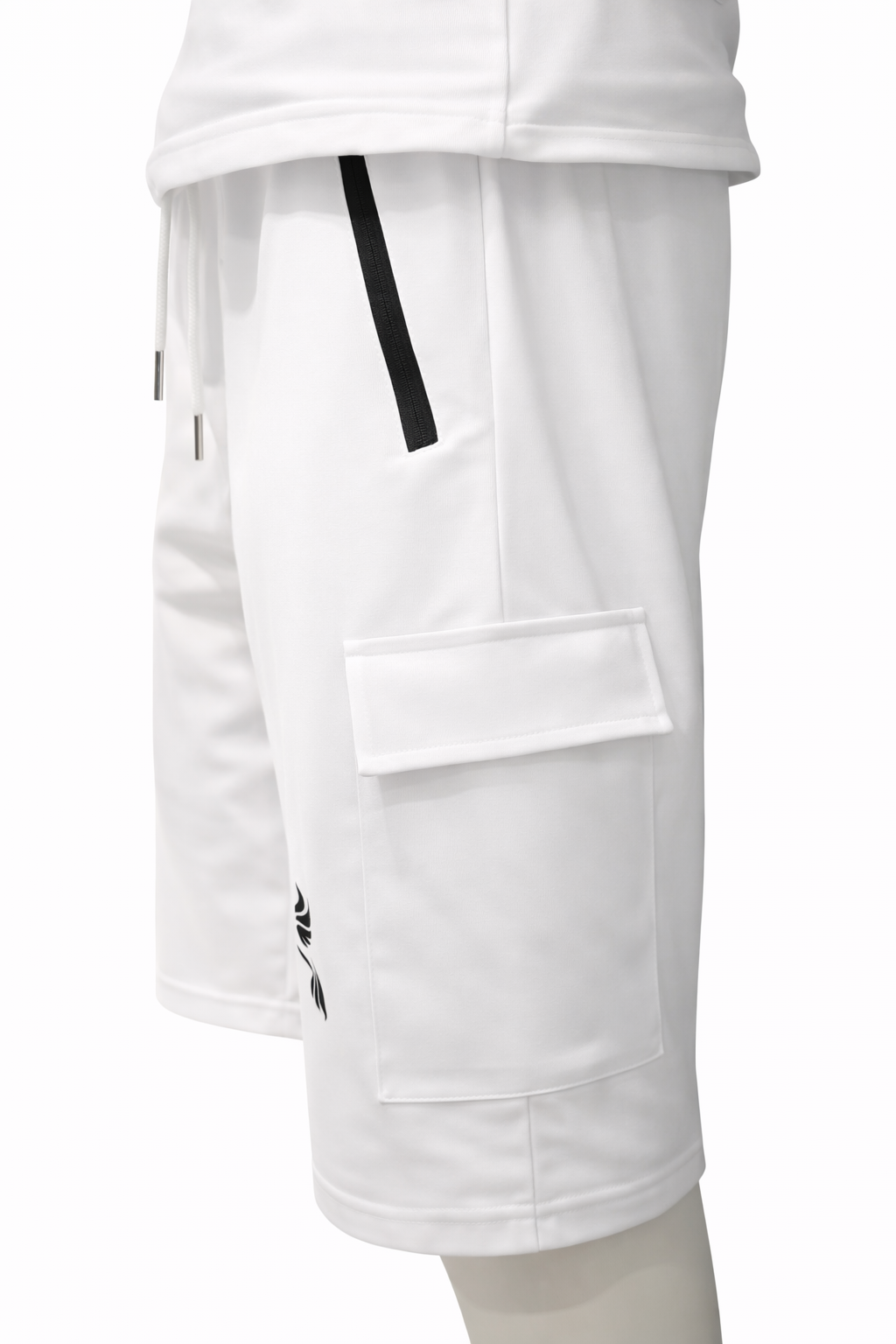 Short MADA ISLAND – Style Tropical Premium Blanc