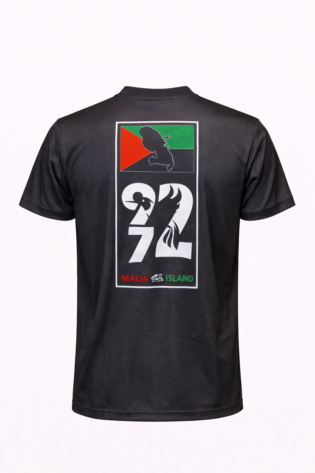 T-shirt Martinique 972 Noir ou Rouge