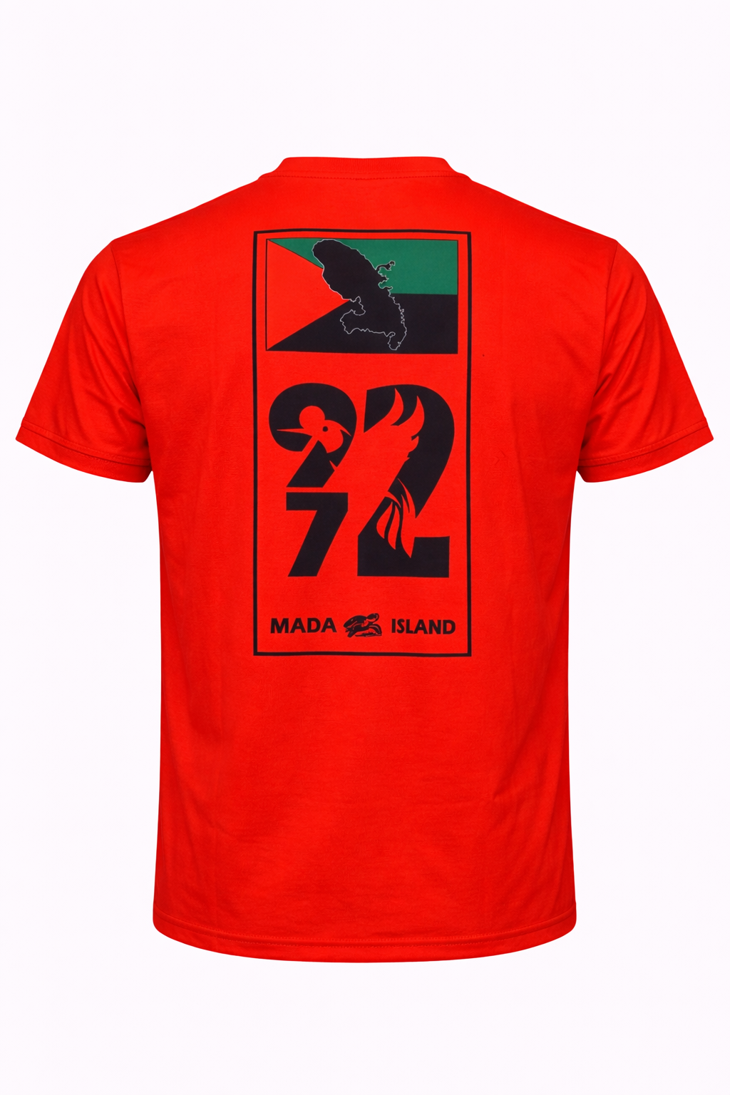T-shirt Martinique 972 Noir ou Rouge