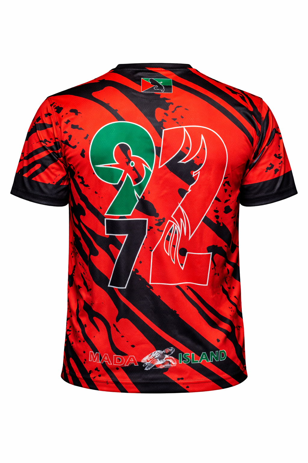 Maillot Martinique Rouge Camouflage