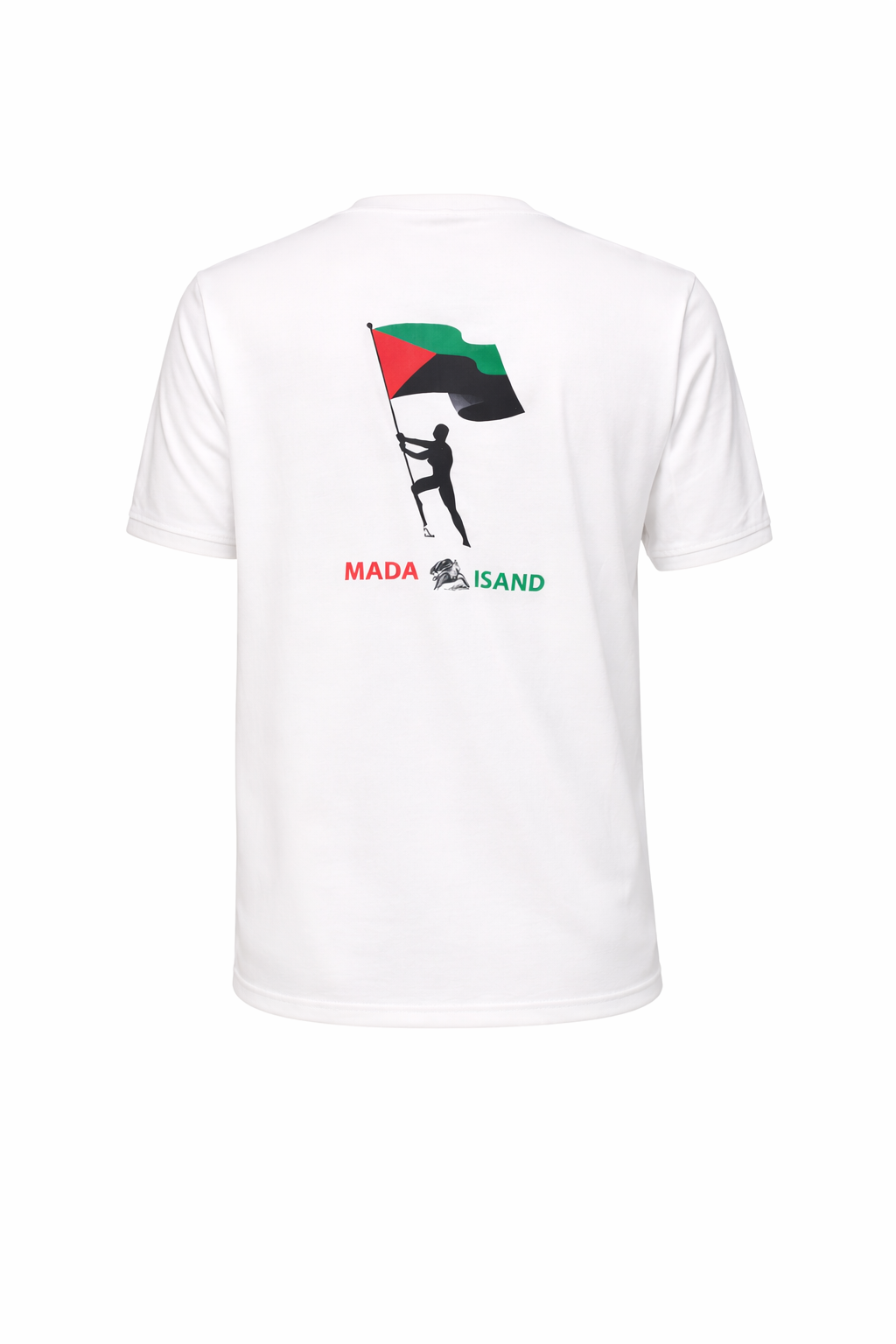 T-Shirt MADA ISLAND – Style Tropical Premium Blanc