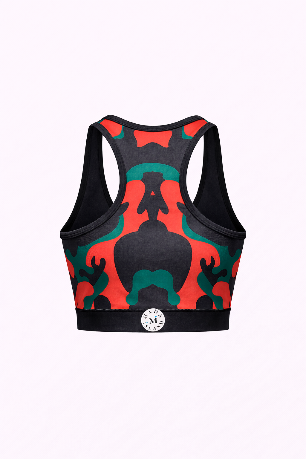 Brassiere Femme Martinique Rouge Vert Noir