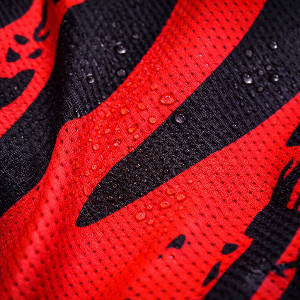 Maillot Martinique Rouge Camouflage