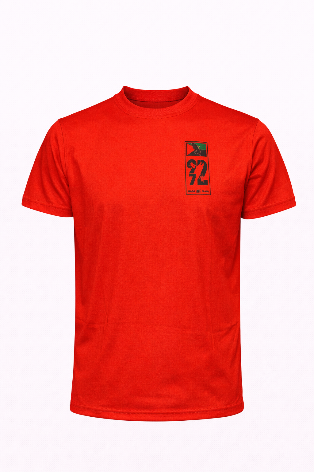T-shirt Martinique 972 Noir ou Rouge