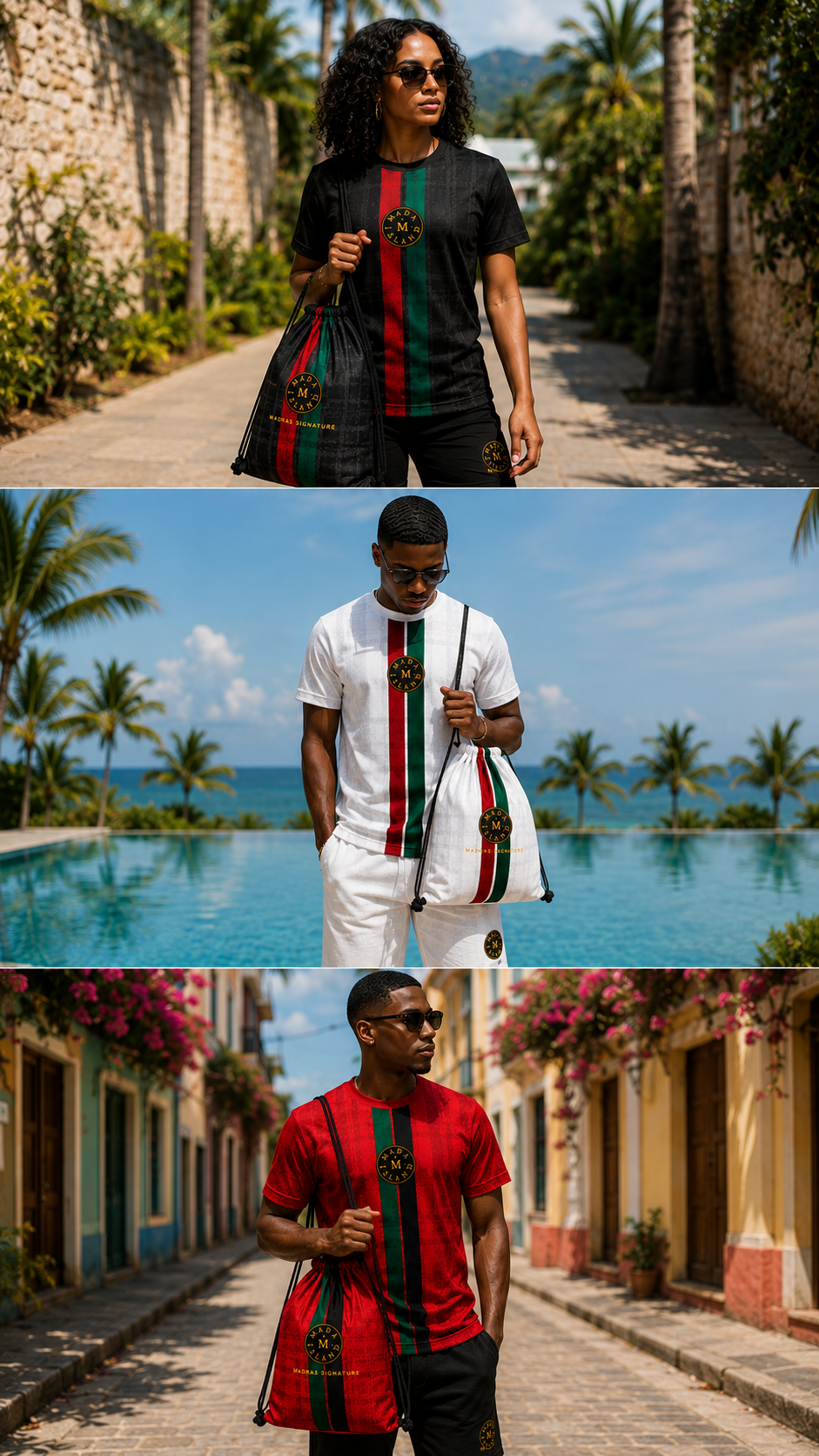 T-shirt Édition Madras Signature
