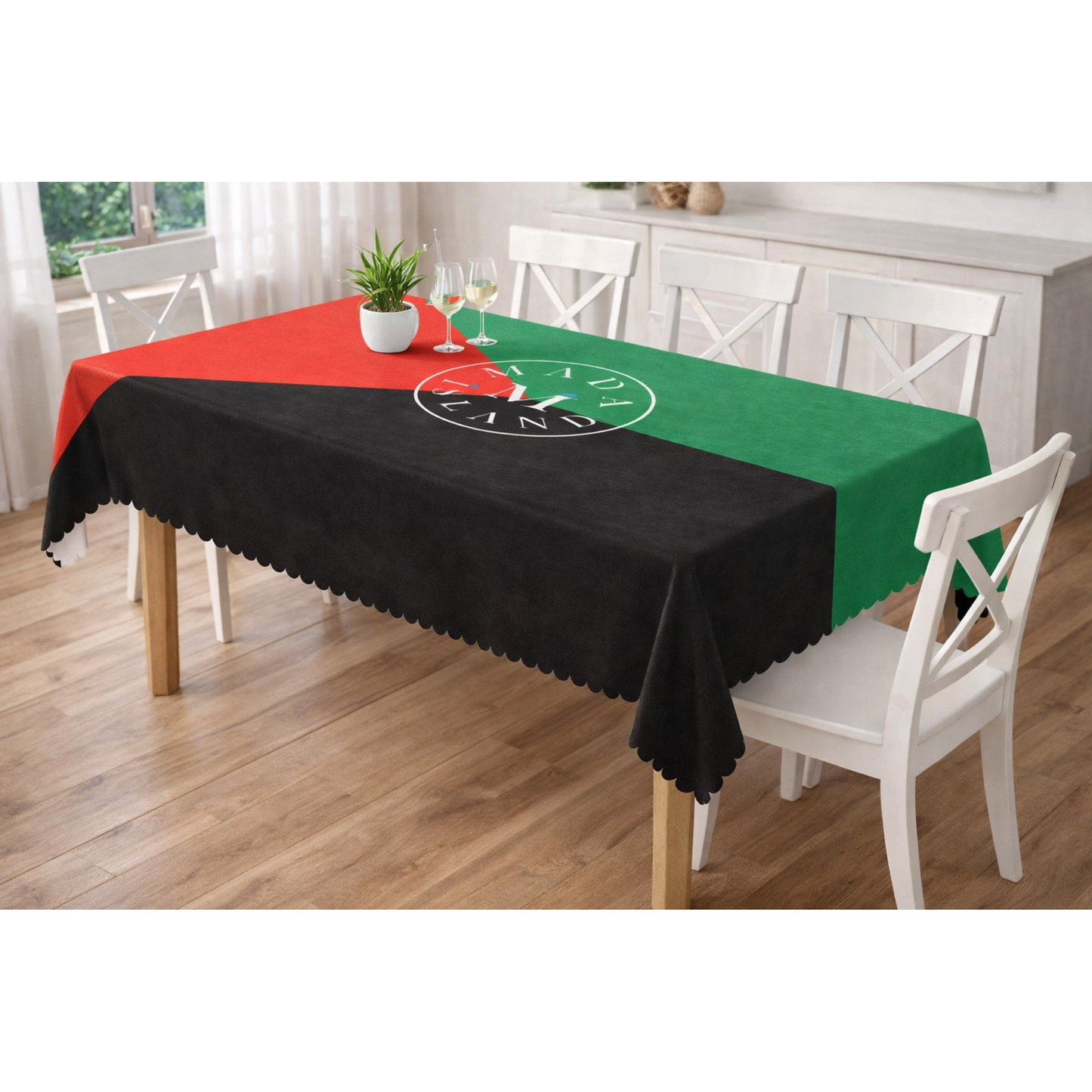 Nappe ronde et rectangulaire Drapeau Martinique